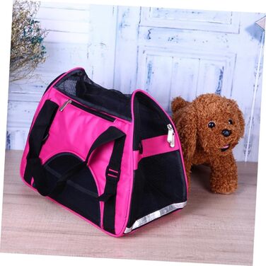 Транспортувальна сумка-рюкзак для котів та маленьких собак Gadpiparty, дихаюча, складана, червона