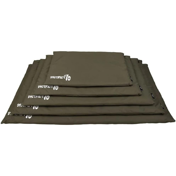 Подушка для собак District 70, сірий колір, XL, зелений, подушка для собак