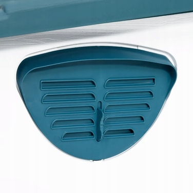 Будник для собак із поліпропілену з вентиляцією та піднятою підлогою, 90,5x68x