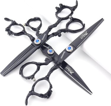 Професійні ножиці для стрижки волосся, 3 шт. (6+7 дюймів) - для жінок, чоловіків, дітей