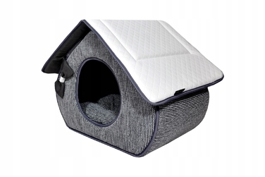 Будиночок-ліжечко SjestaPupila для собак та котів, розмір M (35x32 см)
