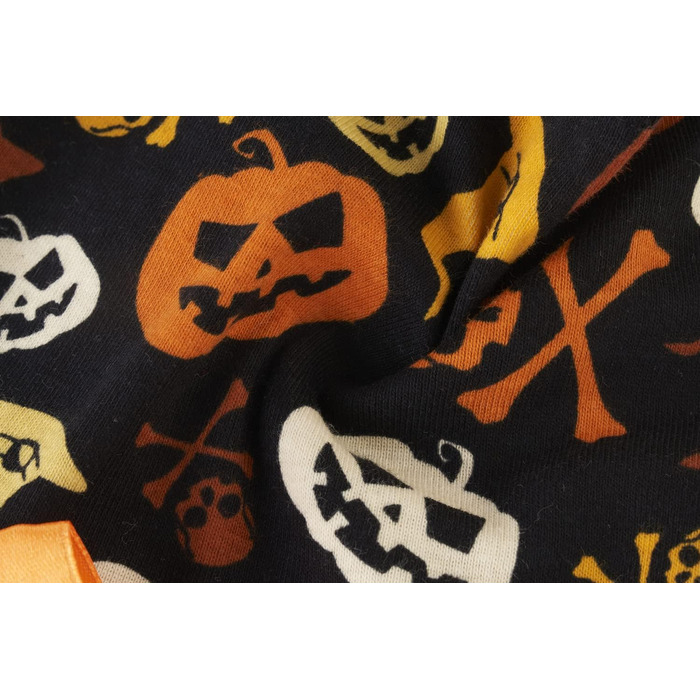 Костюм для собак на Хелловін: чорний череп з тюлевою спідницею, розмір L