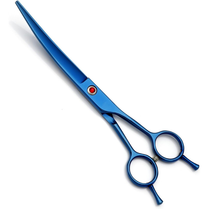 Набір для грумінгу собак та котів, професійний 5-в-1, з витончувальним ножем, вигнутими та прямими ножицями, гребінцем, нержавіюча сталь 440C