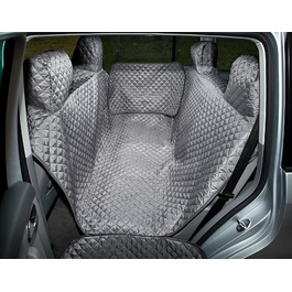 Накидка для собак Hobbydog 160 ZBOSZA2 - захист авто, сіра, розмір M