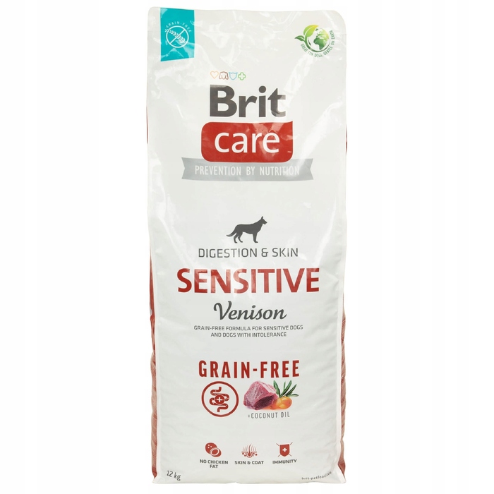 Сухий корм Brit Care Dog Grain-free Sensitive для собак, 12 кг