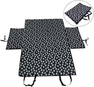 Захисний чохол на сидіння для собак, великих розмірів, Cargo-Liner, універсальний, водонепроникний, для автомобілів, SUV, пікапів, Jeep, Vans - XL, 208x132 см (82'x51'), блакитний