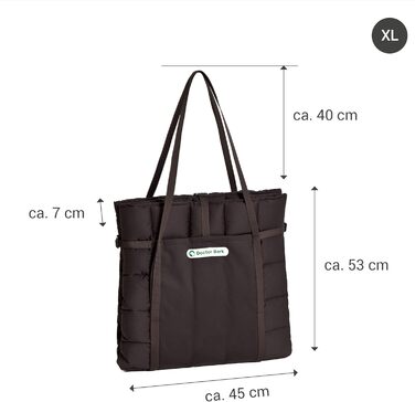 Сумка для подорожей з собакою Doctor Bark: зручна сумка-коврик для власника та улюбленця, підходить для алергіків, прання до 95°C, розміри: X-Large, колір: коричневий