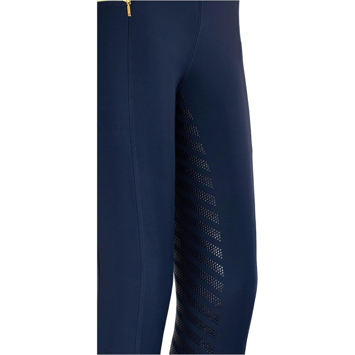 Легінси для верхової їзди Lazura Fenja | Повний силіконовий наповнювач | Рідзани з 2 кишенями для телефону | Легінси для верхової їзди Navy, розмір 36/38