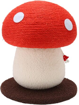 Котячий будиночок-грибок Mrisata: високий когтеточка з сизалевим покриттям