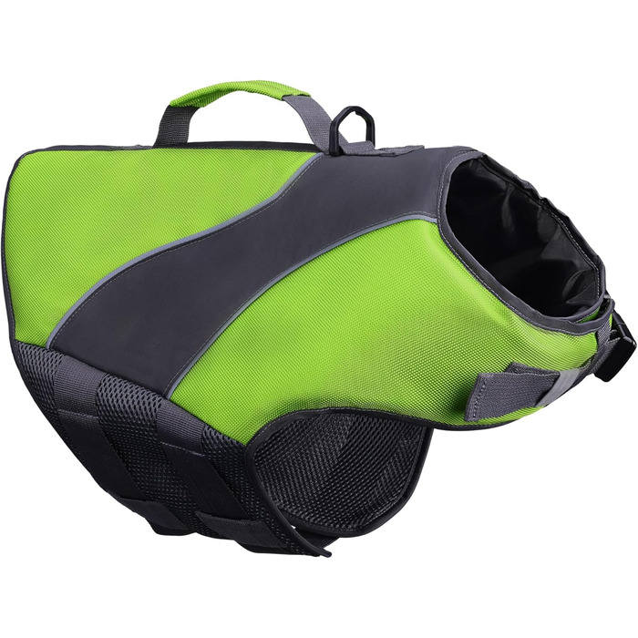 Жилет рятувальний для собак, зелений, L, Limettengrün