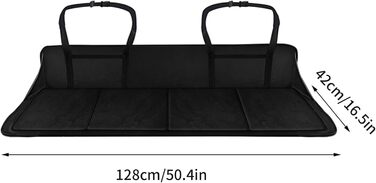 Розширювач для заднього сидіння автомобіля, не надувний, чорний (42 x 128 см)