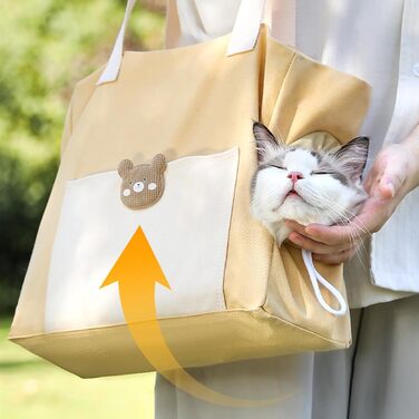 Транспортна сумка для собак та котів, дихаюча, легка, для подорожей, з шнурковою застібкою