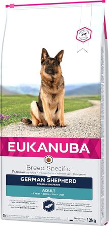 Сухий корм Eukanuba Breed Specific для німецьких вівчарок, 12 кг