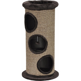 Котячий будиночок-крісло Nanook для великих котів XXL, крізь-будиночок, крізь-будиночок, котячий крізь-будиночок Simba, 105 см, коричневий