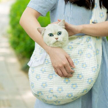 Сумка-переноска для собак Wezalget | Маленькі собаки | Зручна, легка, дихаюча переноска для подорожей, прогулянок та активного відпочинку