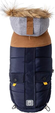GF Pet LODGE Parka: тепла куртка для собак, Navy, розмір 2XS - XXL