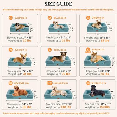 Ортопедичне собаче ліжко Comfort Expression з водонепроникним покриттям для великих собак. Зручне, довговічне, знімний, миючий чохол, антиковзаюча підставка. Розмір: 71x48x15 см, колір: вицвілий блакитний.