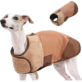 Зимова куртка для собак, тепла та зручна | Комбінезон від снігу та вітру, для маленьких та великих цуценят, для прогулянок та подорожей (M)