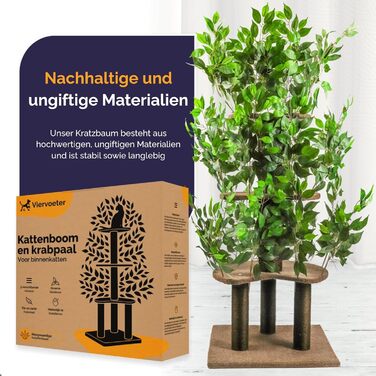 Котячий будиночок-крісло 160 см – стабільний котячий будиночок з змінними подушками – для великих котів – сучасний та декоративний