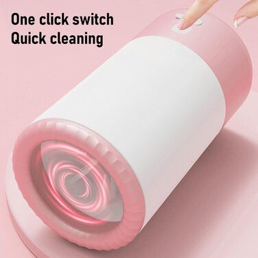 Електричний мийник лап для собак та котів, рожевий - Fockety