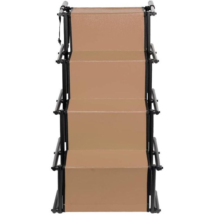 Східці для собак - пандус для автомобіля, захист суглобів, складна конструкція, регульовані сходинки (139x45x76 см)