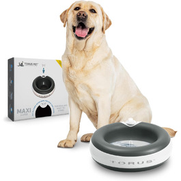 Автоматична поїлка для собак і котів Torus Pet Maxi, 2 л, з фільтрацією, вугільний фільтр, антибактеріальна, без BPA, для дому та подорожей