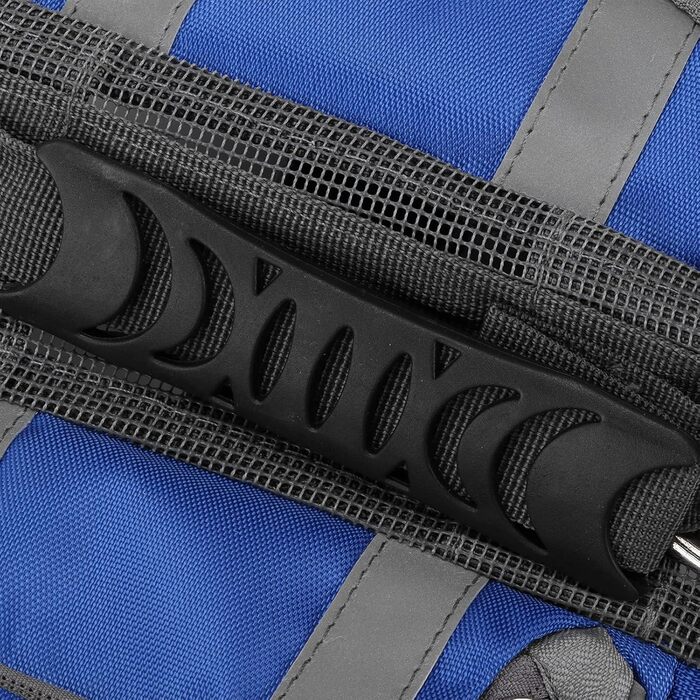 Рюкзак для собак Cyrank: набір посуду, жилет, сумка для спорядження, рюкзак для подорожей з відбиваючими смугами. Підходить для собак середніх розмірів (S)