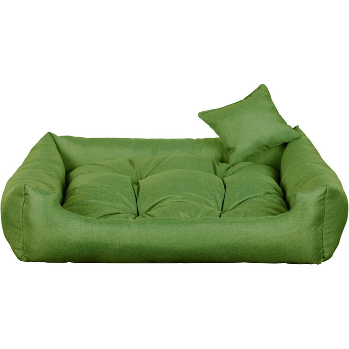 Gutekissen® Лежанка для собак, подушка для собак, лежанка для собак - міцна Cordura (2XL – 110x90 см, 3XL - 130x110 см, колір: лайм)