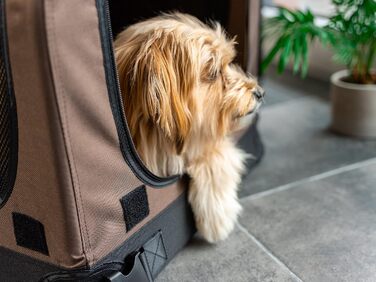 TrendPet TPX75-Pro - Легка складна переноска для собак з алюмінієвим каркасом
