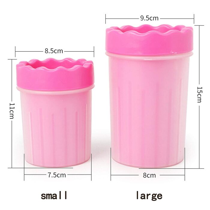 Миска для миття лап собак AXTMR з силікону, блакитна, велика - для чищення та зволоження лап, підходить для собак великих та малих порід