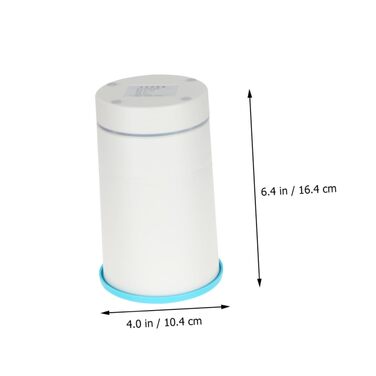 Пристрій для миття лап тварин Cosmevivi - автоматичний, USB, силіконовий, для собак та котів, червоний