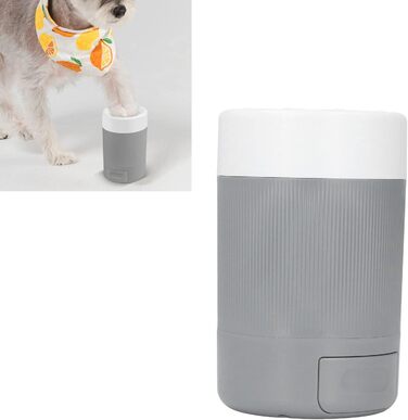 Очисник лап для собак та котів MENDUNER (сірий) - для маленьких, середніх та великих порід