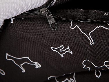 Будка для собак mittle L - 52x46x53 см, чорна, для собак