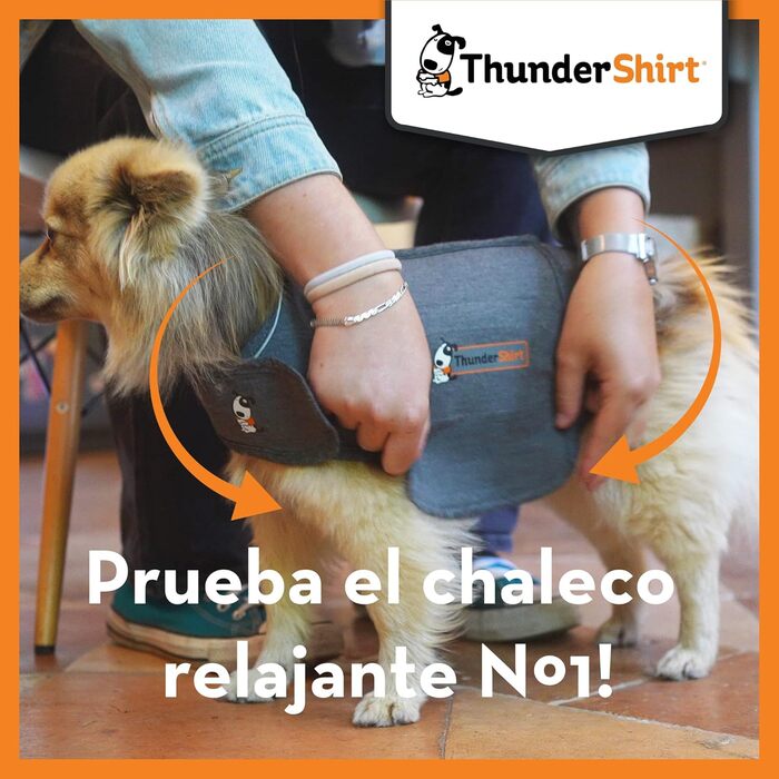 Мантіл для собак Thundershirt, сірий (XS, сірий)