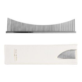 Гребінець для собак та котів | Щітка для догляду за шерстю | Інструмент для видалення ковтунів | Для цуценят та довгошерстих порід | Щоденний догляд та після купання | Сріблястий