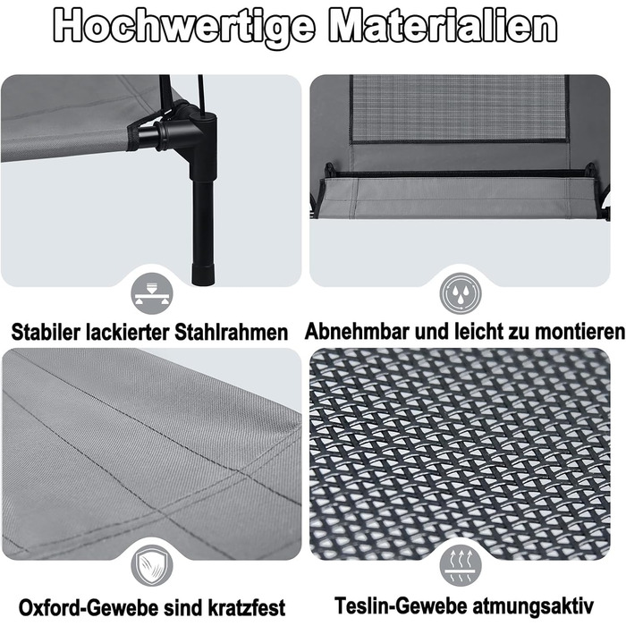 Крісло-будиночок для собак великих порід до 50 кг, 92x76x92 см (XL)