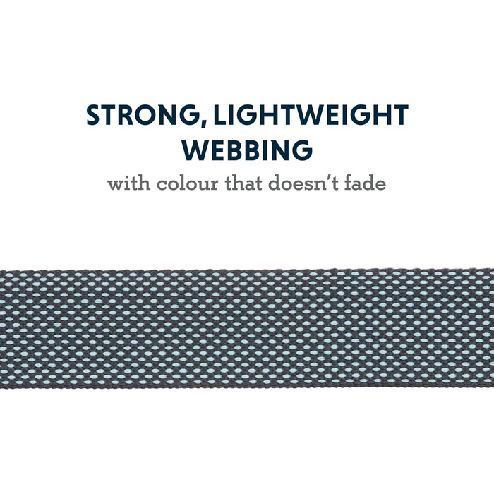 Нашийник для собак Ruffwear Hi & Light, ультраміцний та легкий, сірий Базальт, 51-66 см