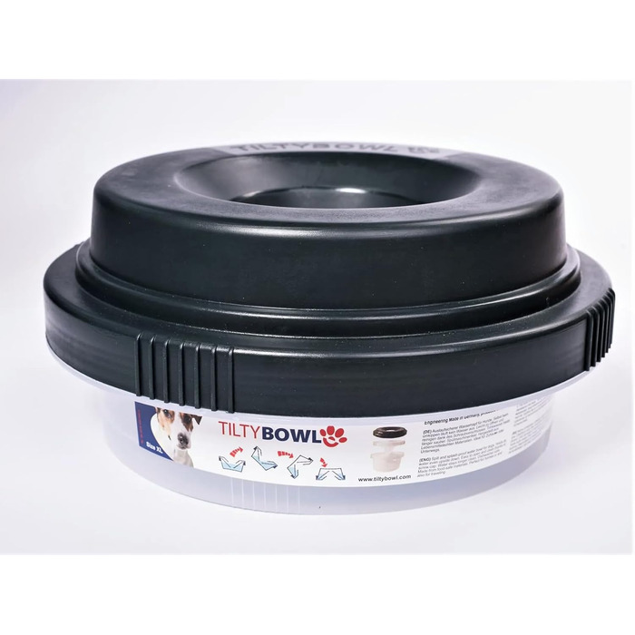 Миска для собак Tilty Bowl XL (антрацит-сірий)