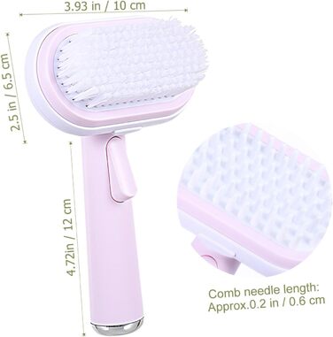 Гребінець для видалення шерсті Happyyami Tierhaarentfernungskamm – щітка для котів та собак