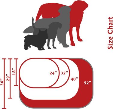 Лежак для собак Majestic Pet у формі бублика, 132 см, хакі