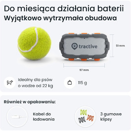 GPS-локатор для собак XL Adventure: посилений корпус, стійкий до розгризання