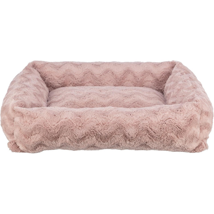 Ортопедичне ліжко для собак TRIXIE Vital Loki, 65x50 см, рожеве - м'яке ліжко з Memory Foam для маленьких собак, суглобово-захисне