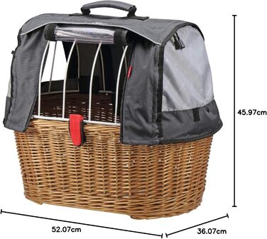 KLICKfix Рюкзак Unisex для дорослих, Чорний, Стандартний