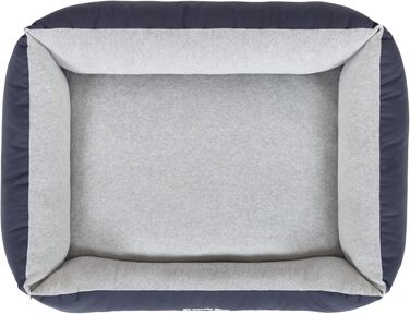 Ліжко для собак Doctor Bark Kleine Hunde - Корзина для собак М'яка та пухнаста - Миється, зносостійка, затишна - Виготовлено в Німеччині - GreenLabel (M - 86x65 см, Королівський синій)