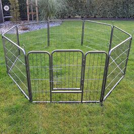 Забіг для собак Zooprinz: надійний вольєр-загін для цуценят та великих собак. 4 моделі, 60 см