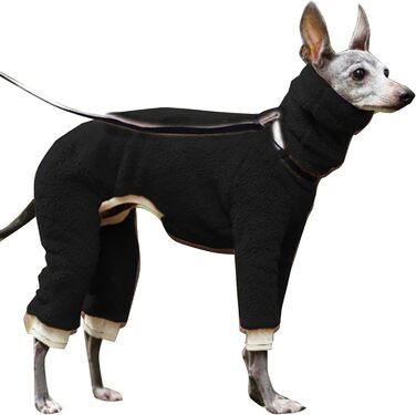 Комбінезон для собак на флісовій підкладці, теплий, для Віппетів та Німецьких Вундерхундів, теплий одяг для сну, розмір XXL