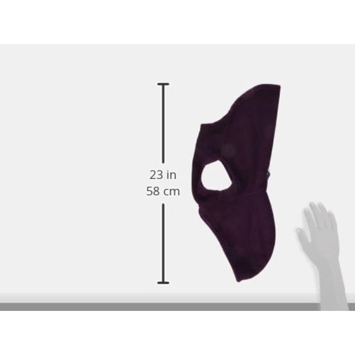 Тепла жилетка Gooby з капюшоном для маленьких собак, флісова куртка з кільцем для повідка, розмір XS (L, слива)