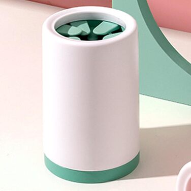 Машина для миття лап собак | Станція для чищення лап | Ефективне видалення бруду та піску | Зелена, велика