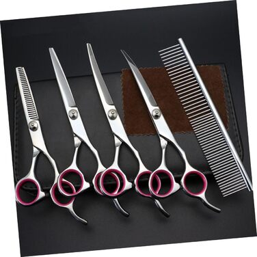 Набір для грумінгу собак та котів: щітка, ножиці та гребінець