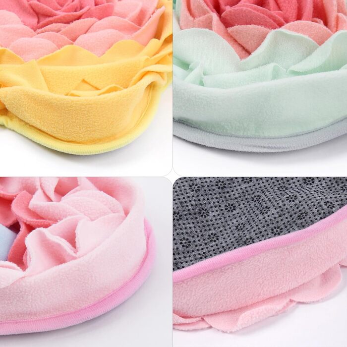 Schnüffelmatte для собак: інтерактивна килимок для годування, тренування, розваг (рожевий)